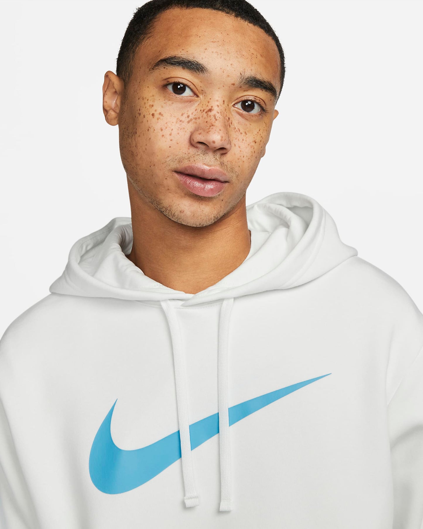 Nike Sportswear Repeat Pullover Fleece Hoodie | Summit White