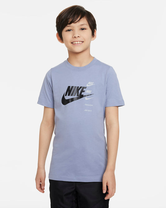 Nike Sportswear Standard Issue Older Kids' (Boys') T-Shirt | Ashen Slate