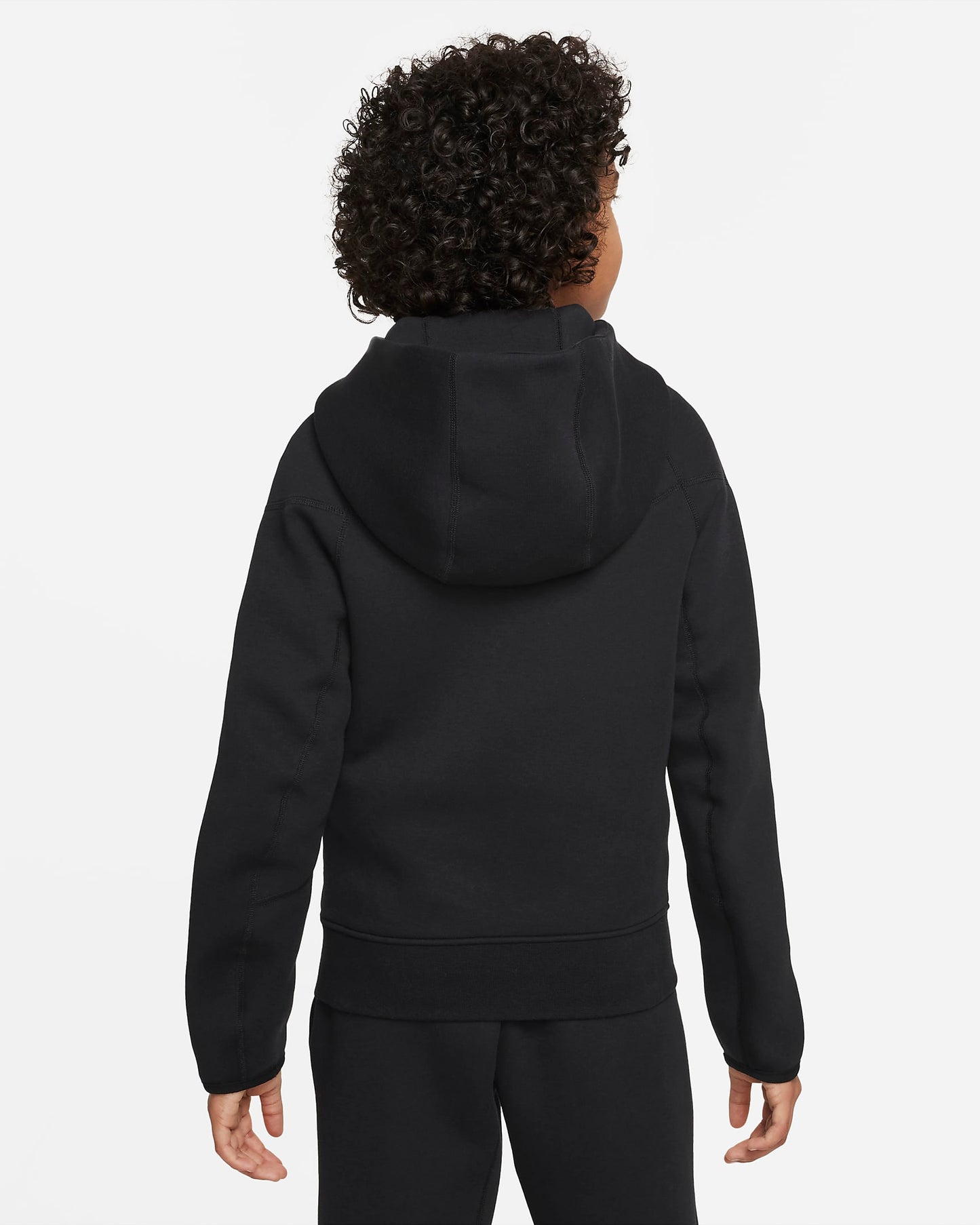 Nike Sportswear Tech Fleece Older Boys' Hoodie | Black