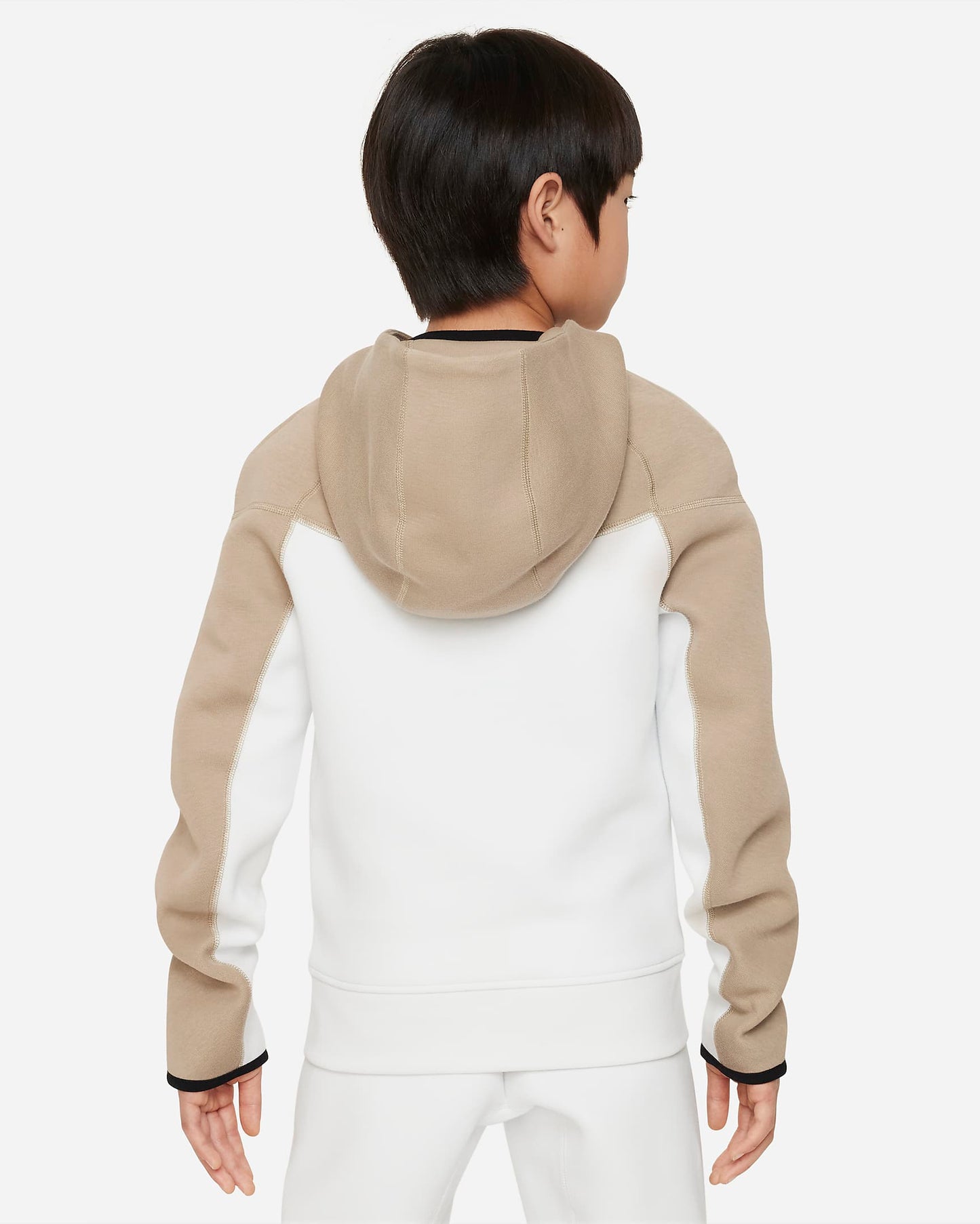 Nike Sportswear Tech Fleece Older Boys' Hoodie | Summit White