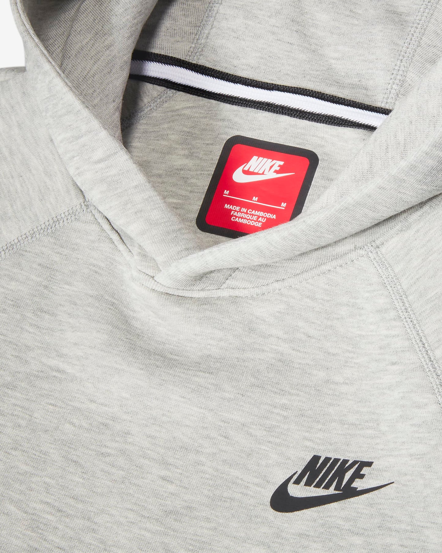 Nike Sportswear Tech Fleece Older Boys' Pullover Hoodie | Dark Grey Heather