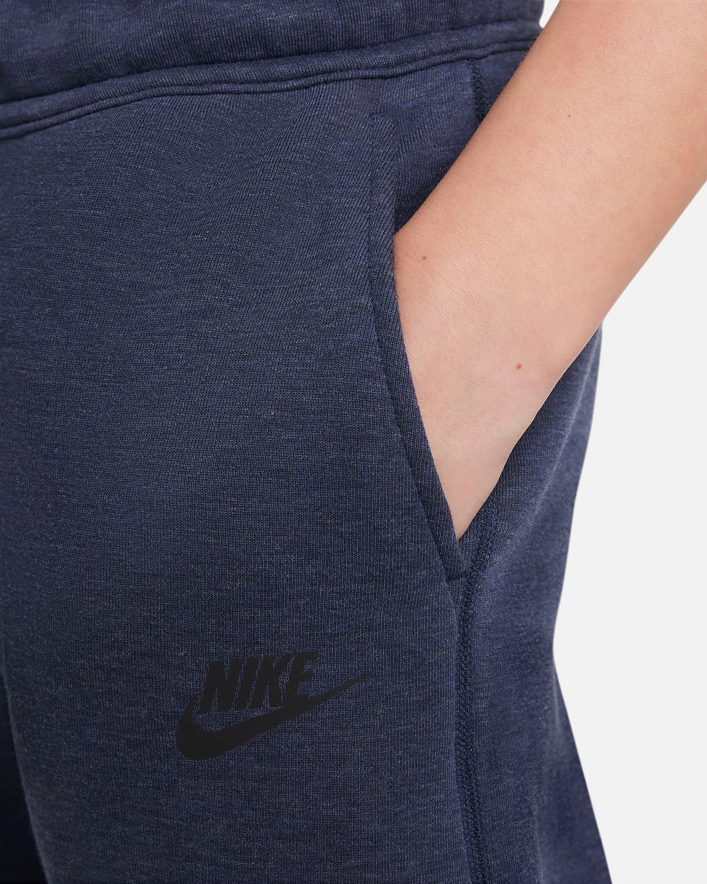 Nike Sportswear Tech Fleece Older Boys' Trousers | Obsidian Heather