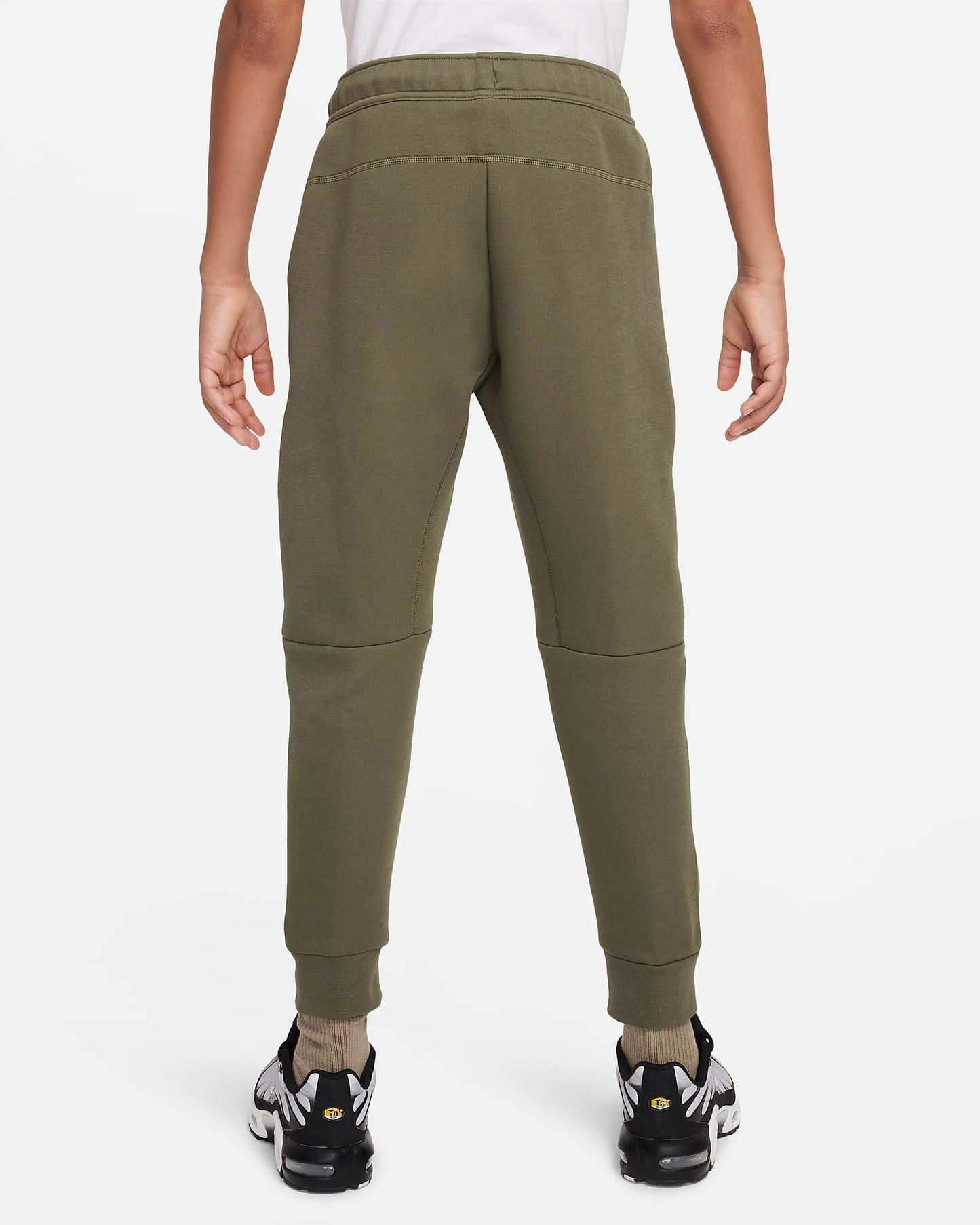 Nike Sportswear Tech Fleece Older Boys' Trousers | Medium Olive