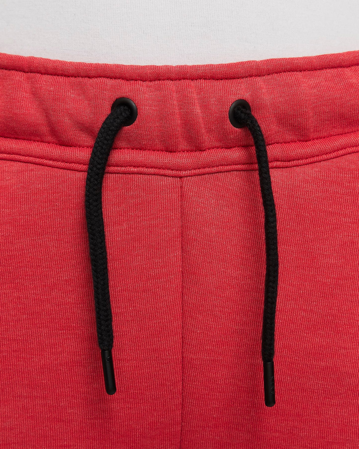 Nike Sportswear Tech Fleece Older Boys' Trousers | Light University Red Heather