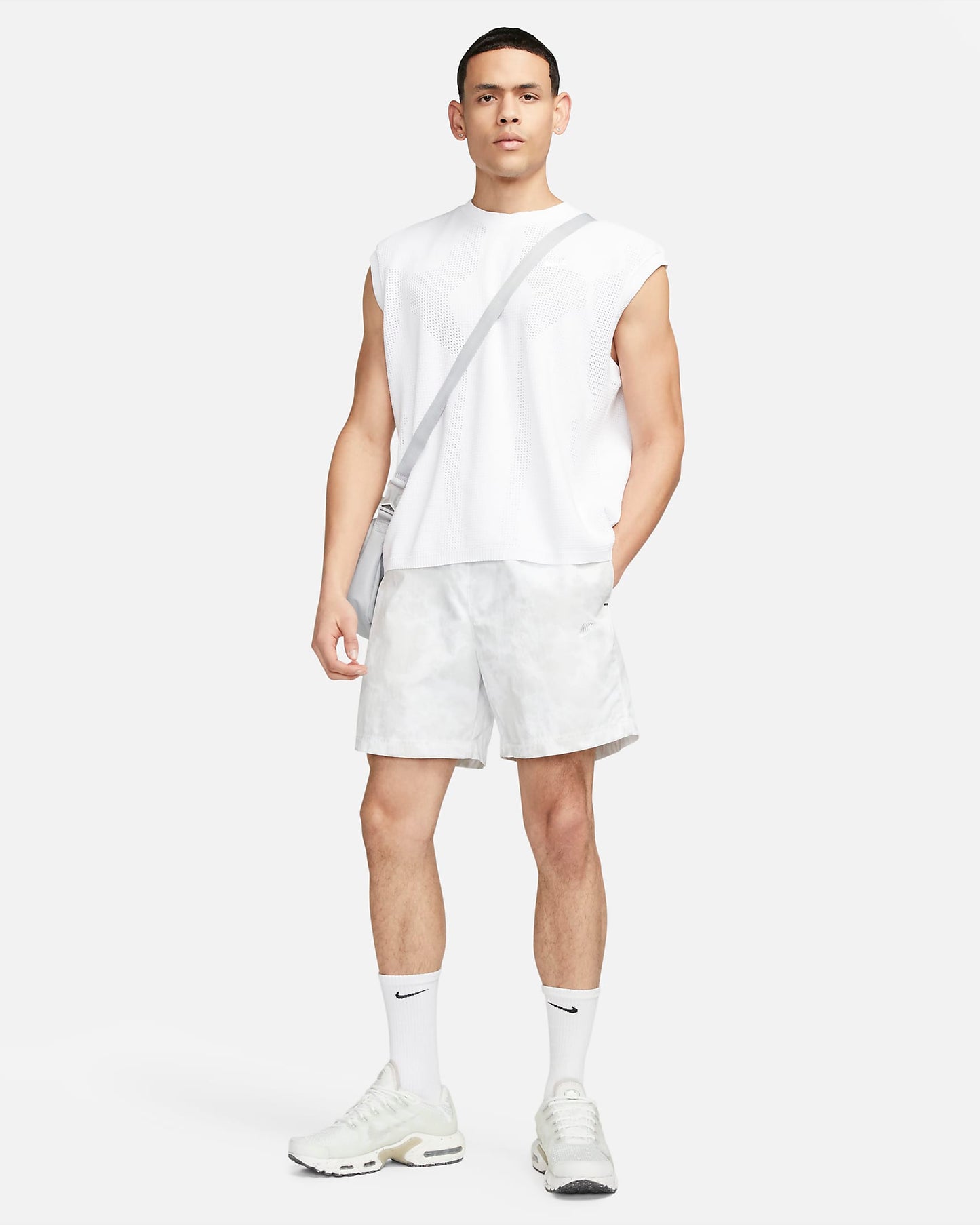 Nike Sportswear Tech Pack Sleeveless Top | White