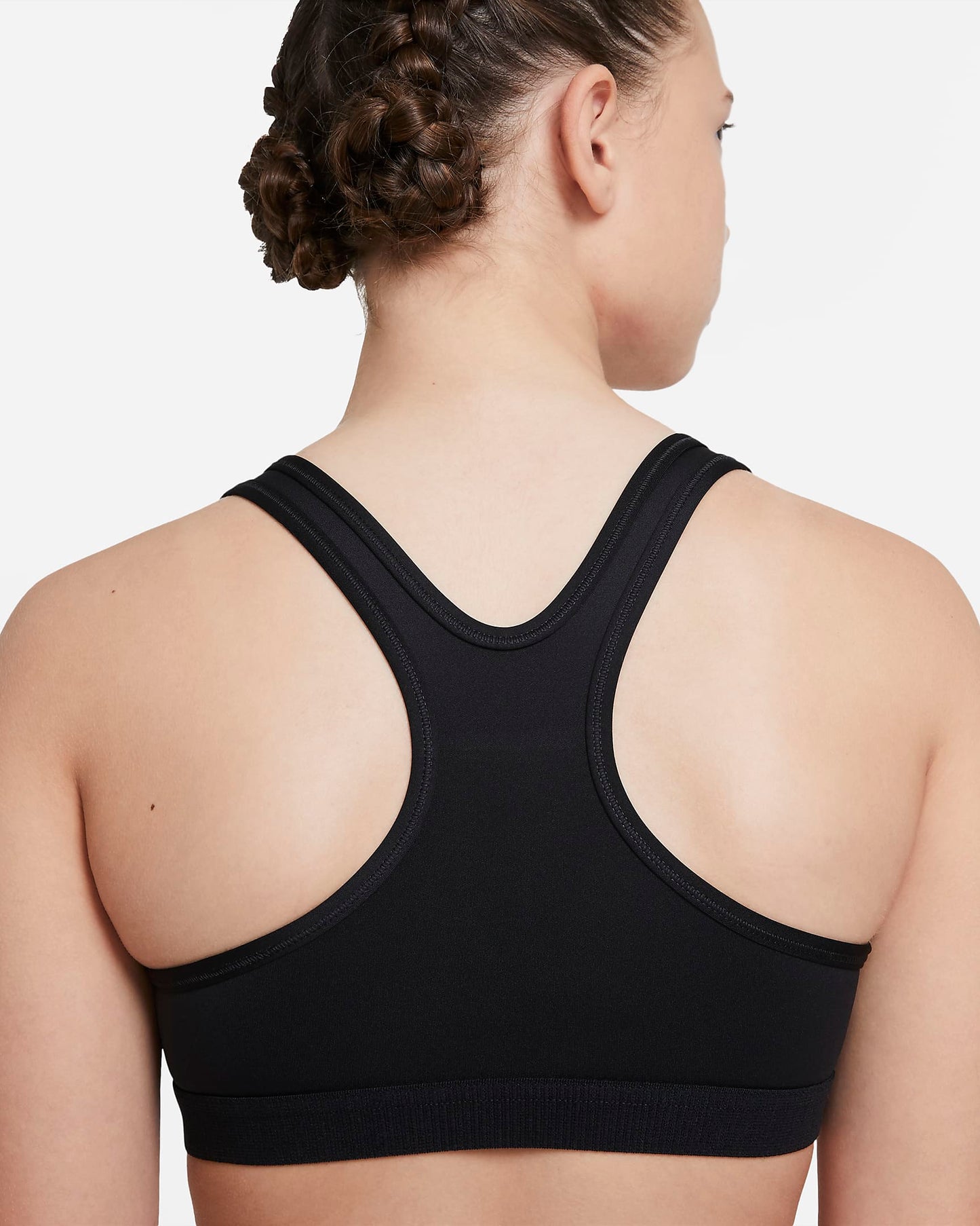 Nike Swoosh Older Girls' Sports Bra | Black