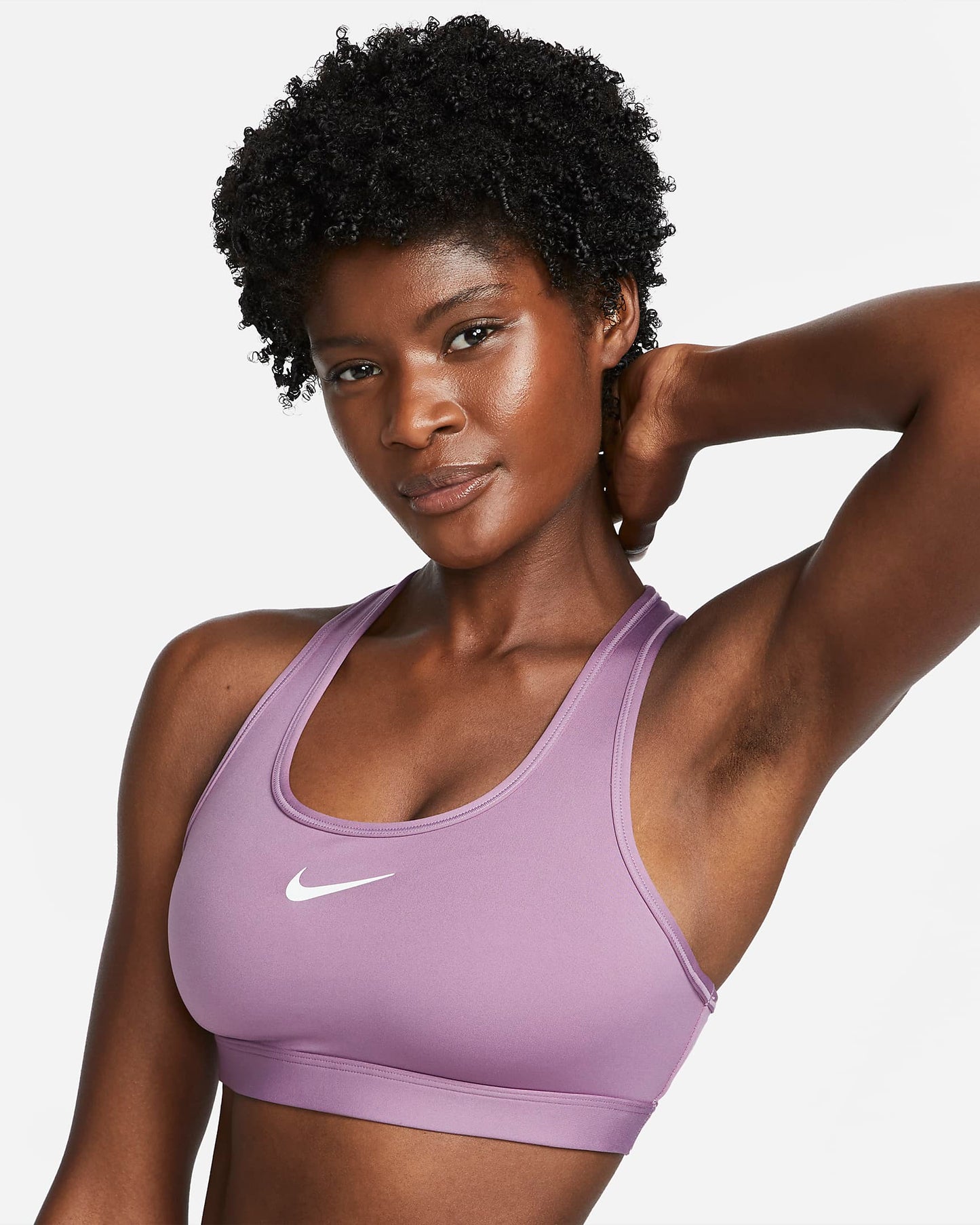 Nike Swoosh Medium Support | Violet Dust