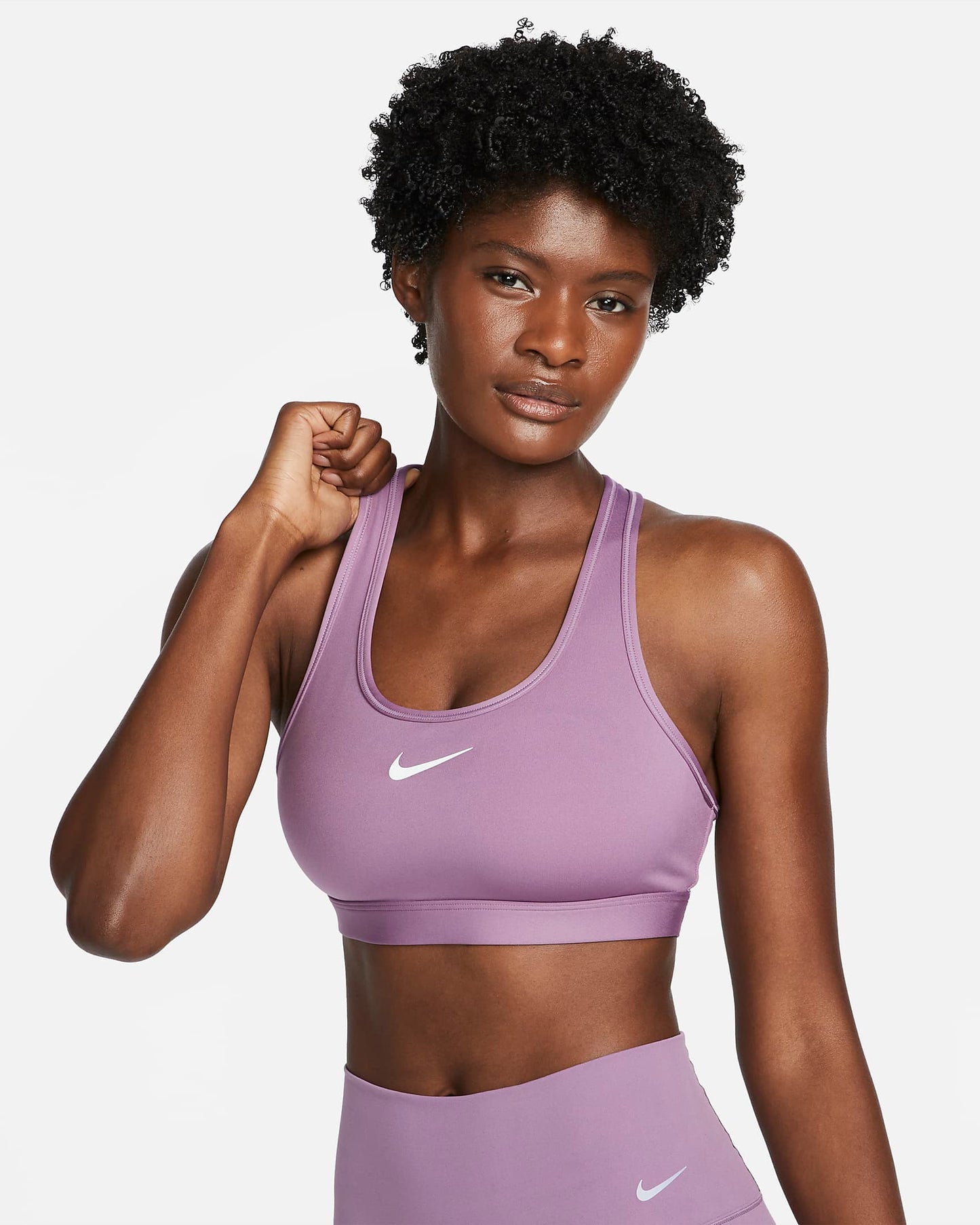 Nike Swoosh Medium Support | Violet Dust