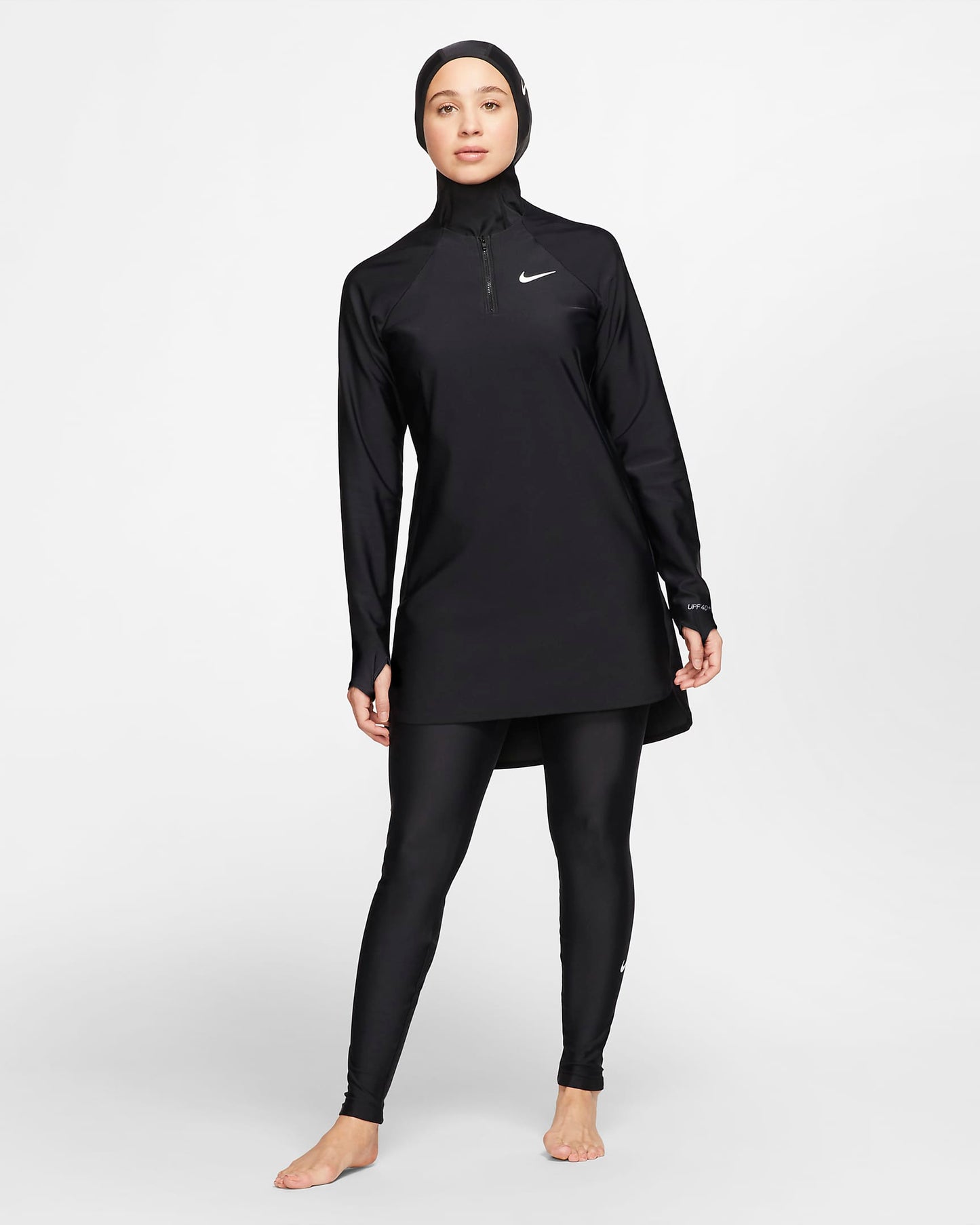 Nike Victory Women's Full-Coverage Swim Tunic | Black