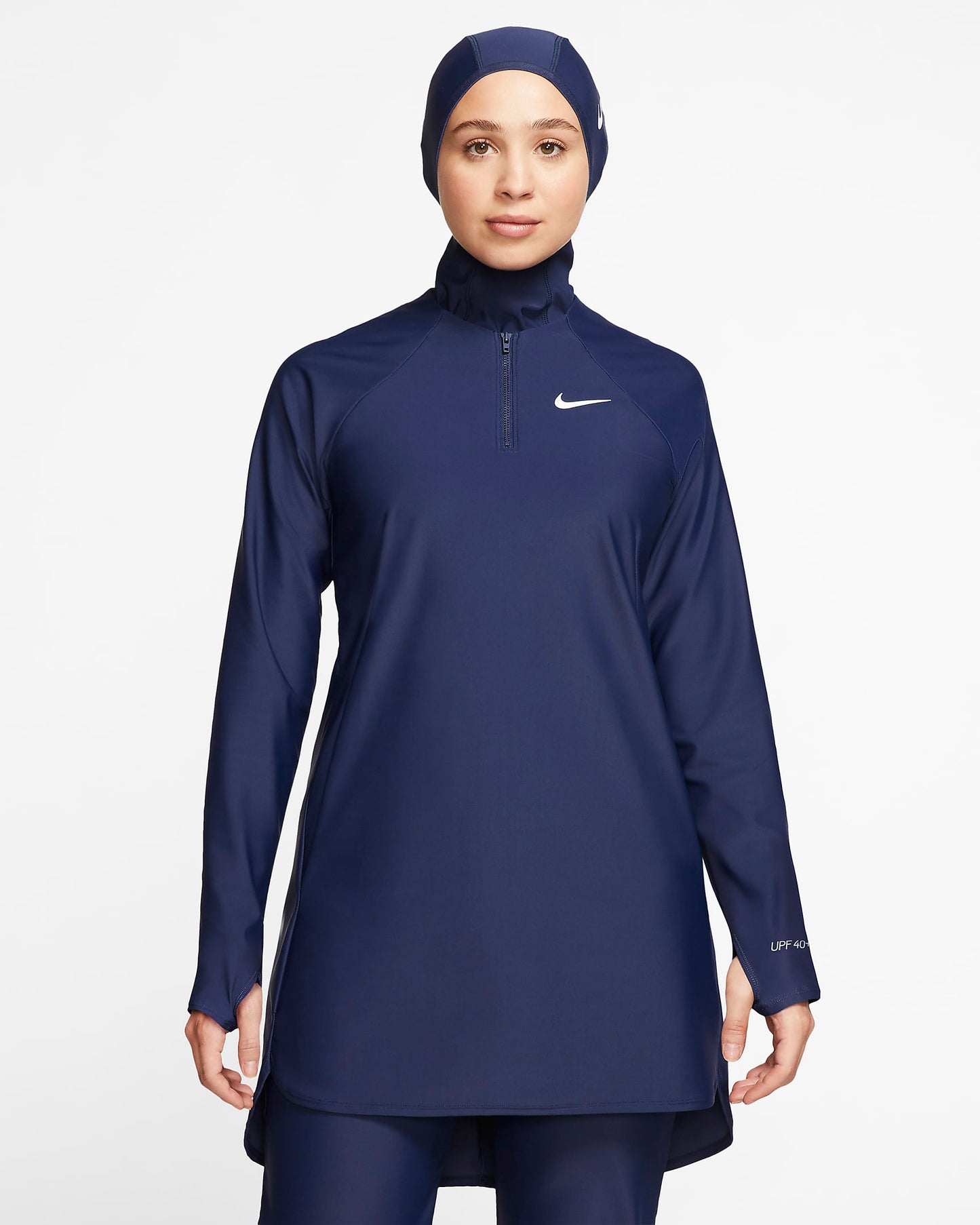 Nike Victory Women's Full-Coverage Swim Tunic | Midnight Navy