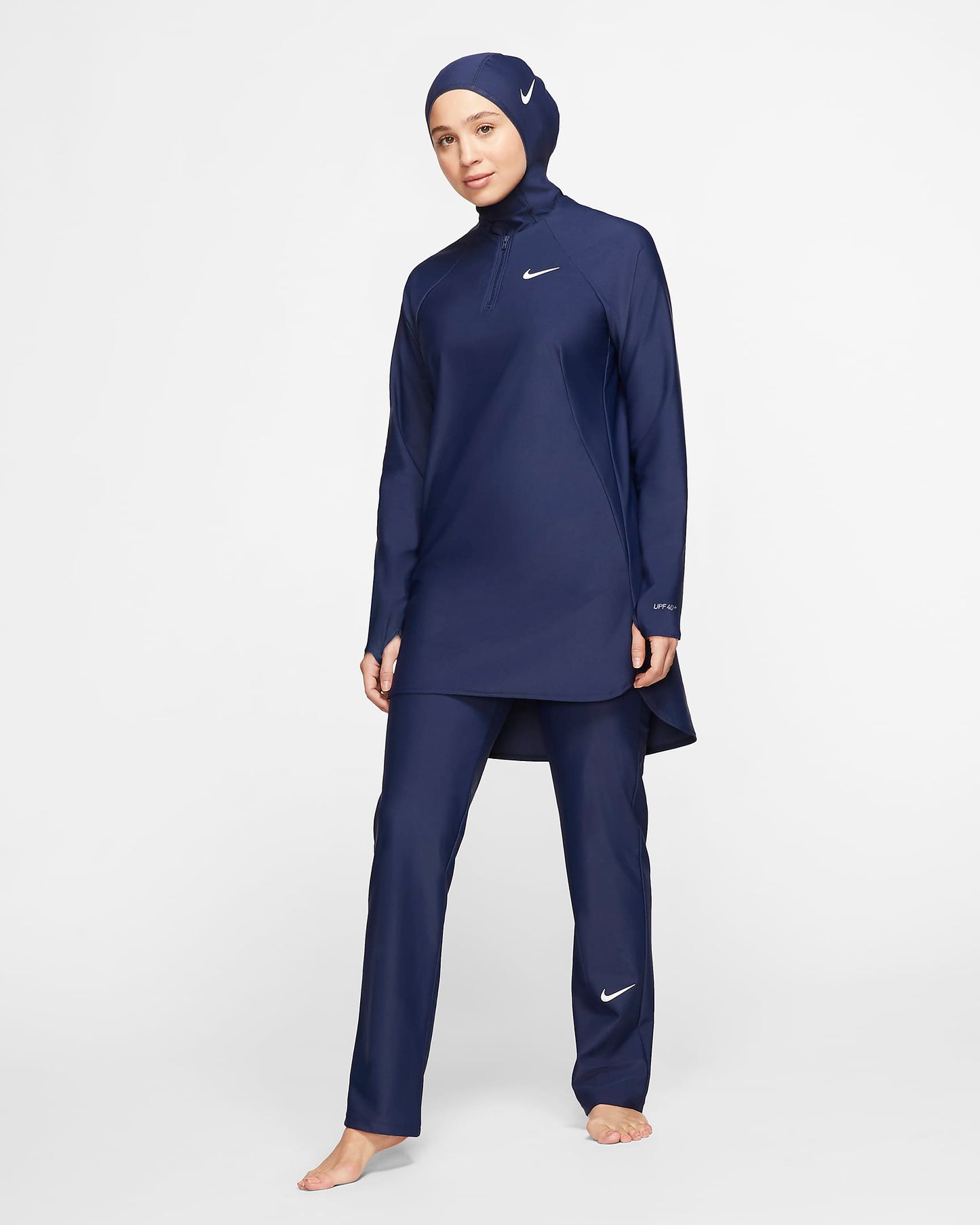 Nike Victory Women's Full-Coverage Swim Tunic | Midnight Navy