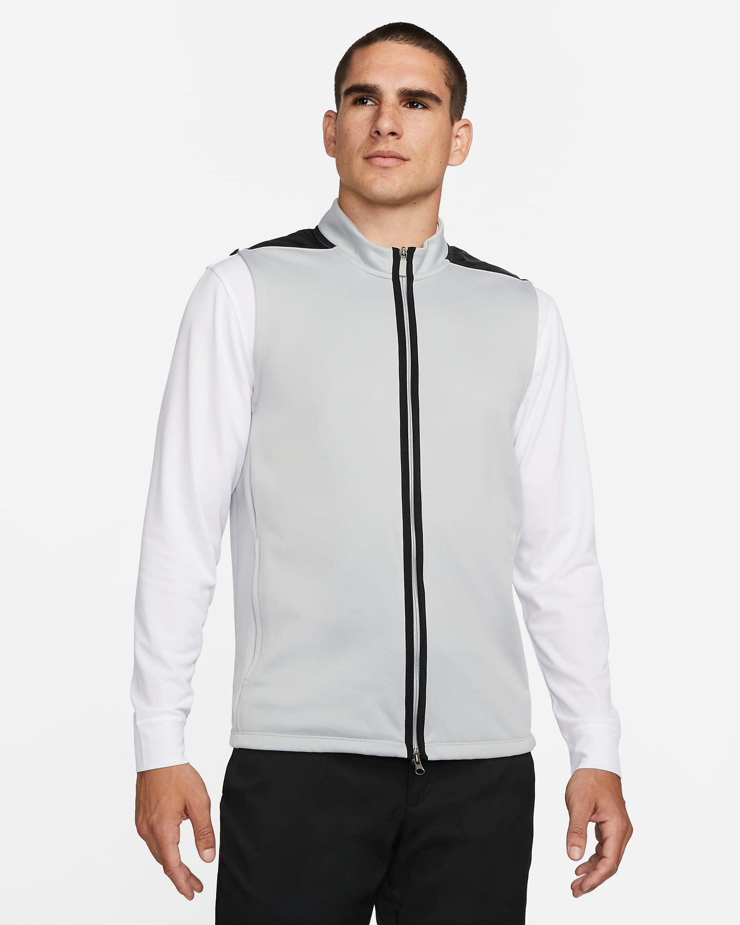 Nike Therma-FIT Victor Golf Gilet | Light Smoke Grey