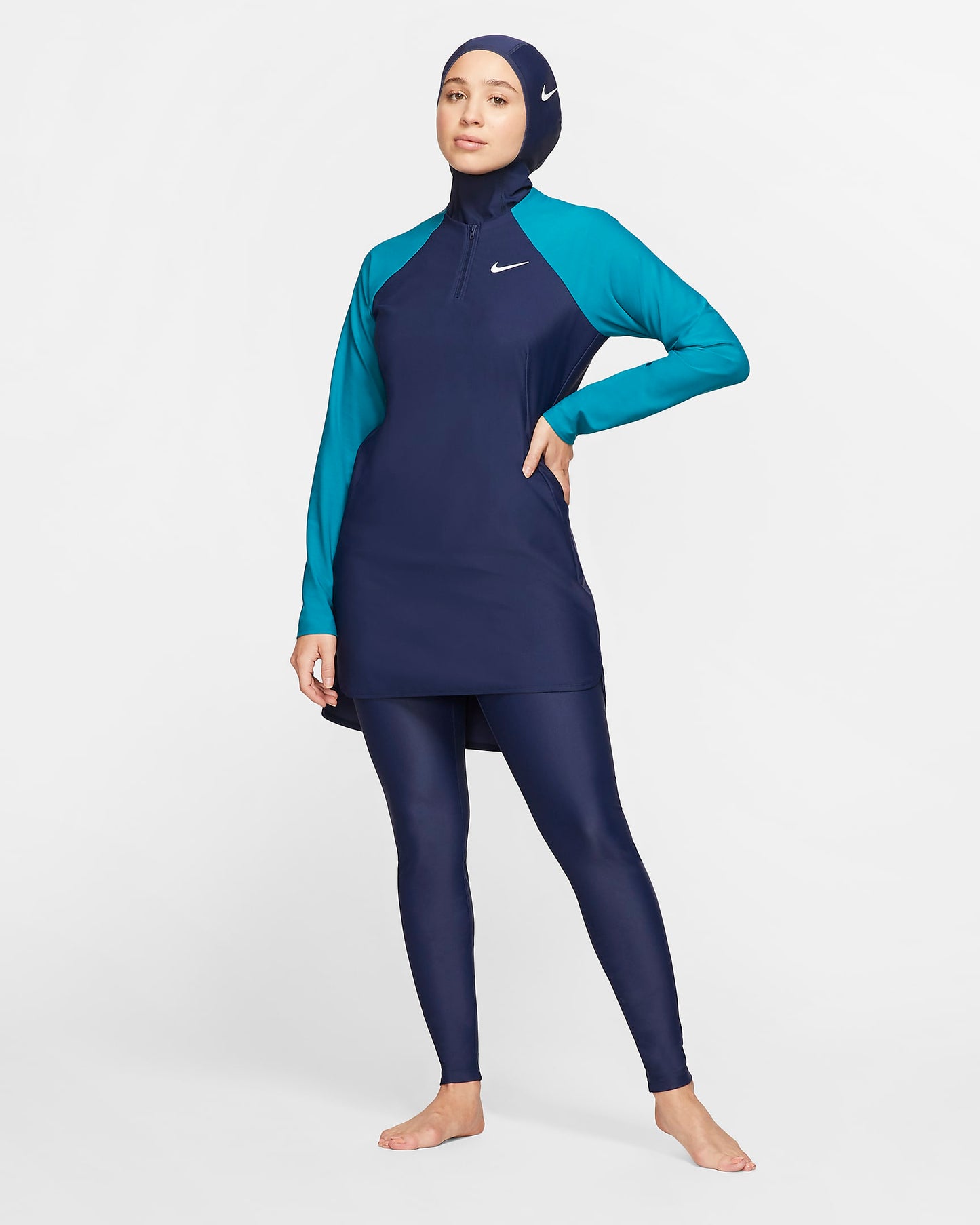 Nike Victory Swimming Leggings | Midnight Navy